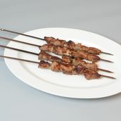 Grilled Marinated Lamb Cubes