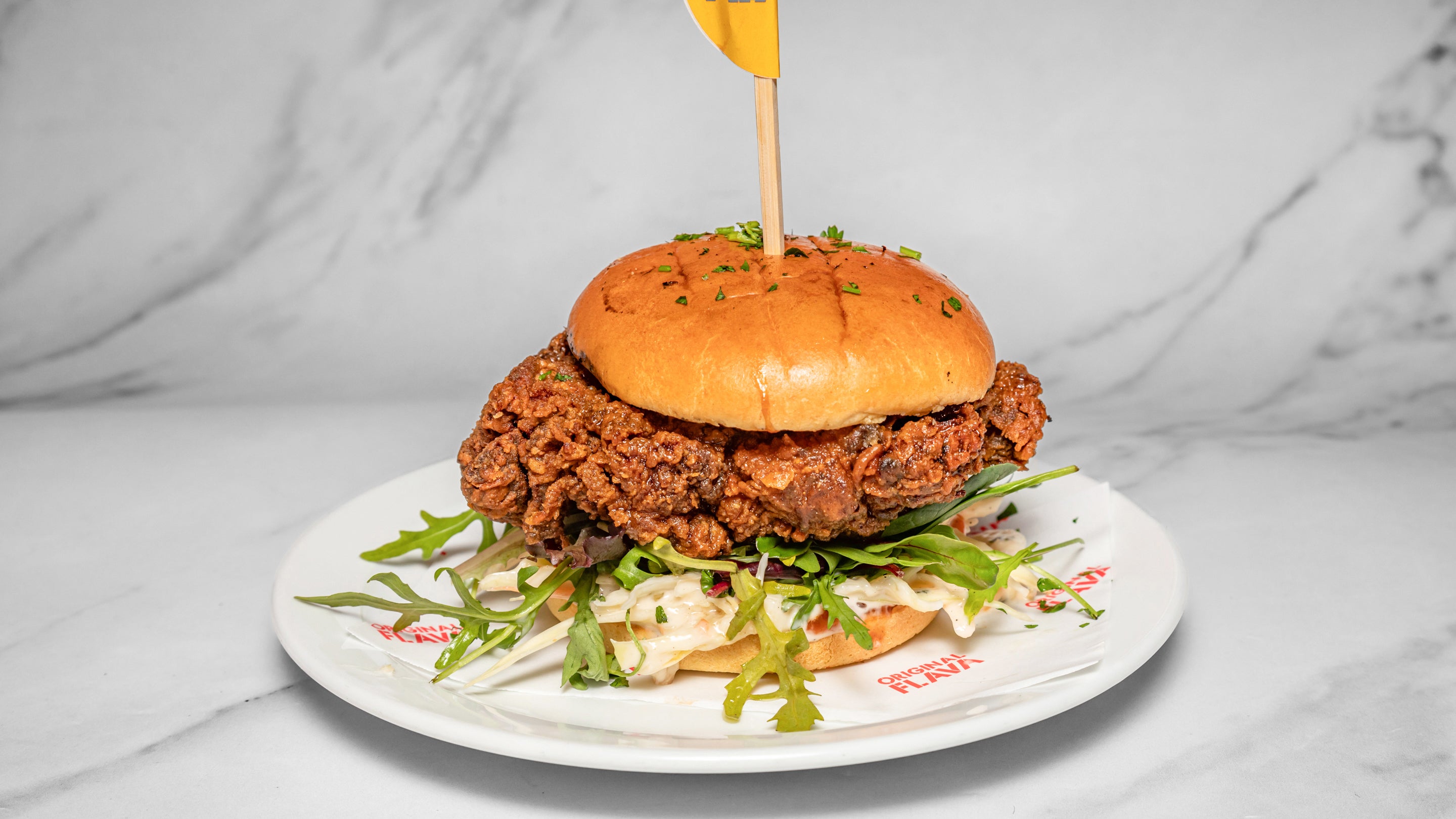Honey Fried Chicken Burger Only