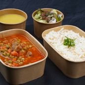 Bazilla With Meat And Rice