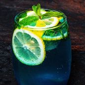 Blue Curacao Mojito