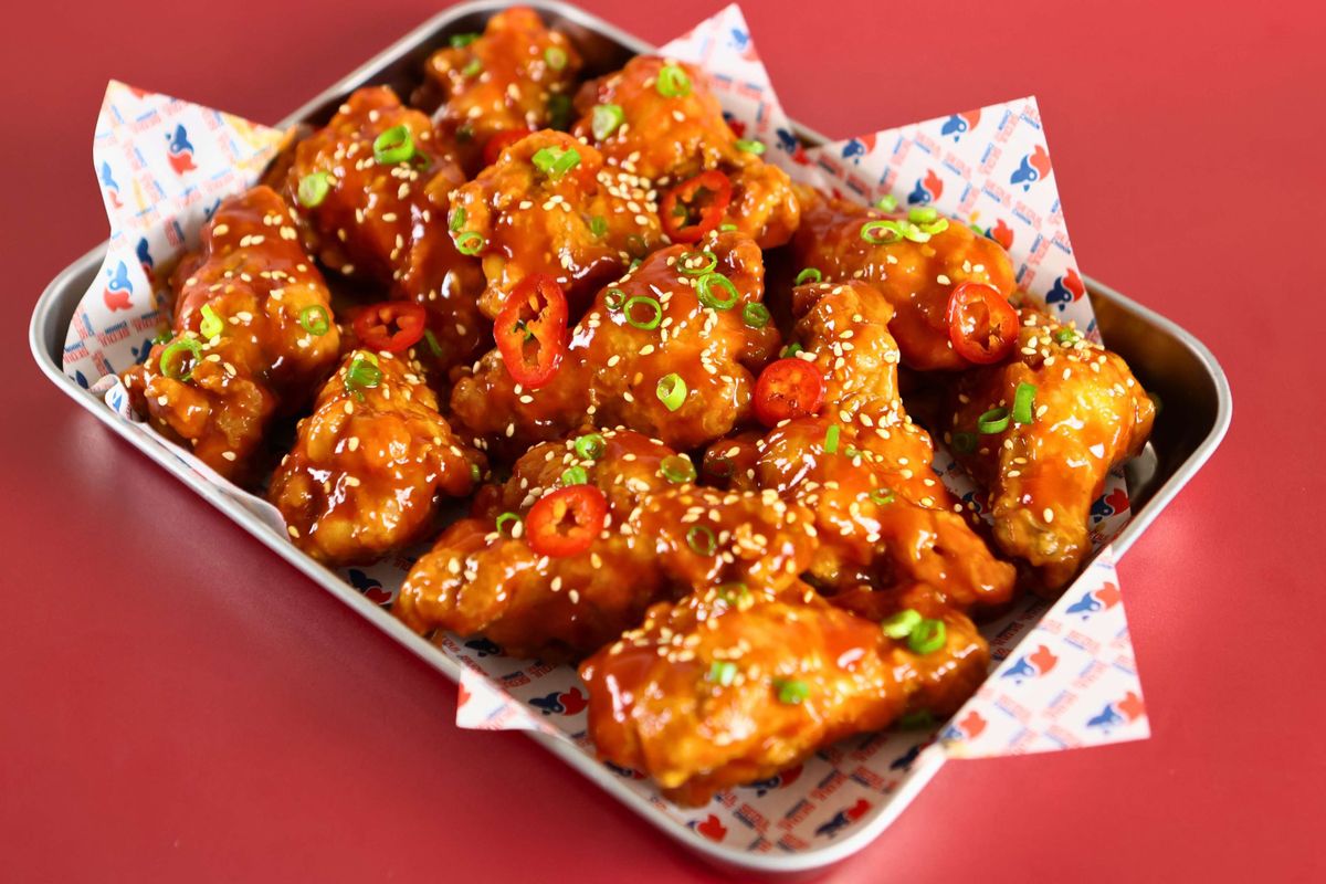 12 Hot Jang Wings