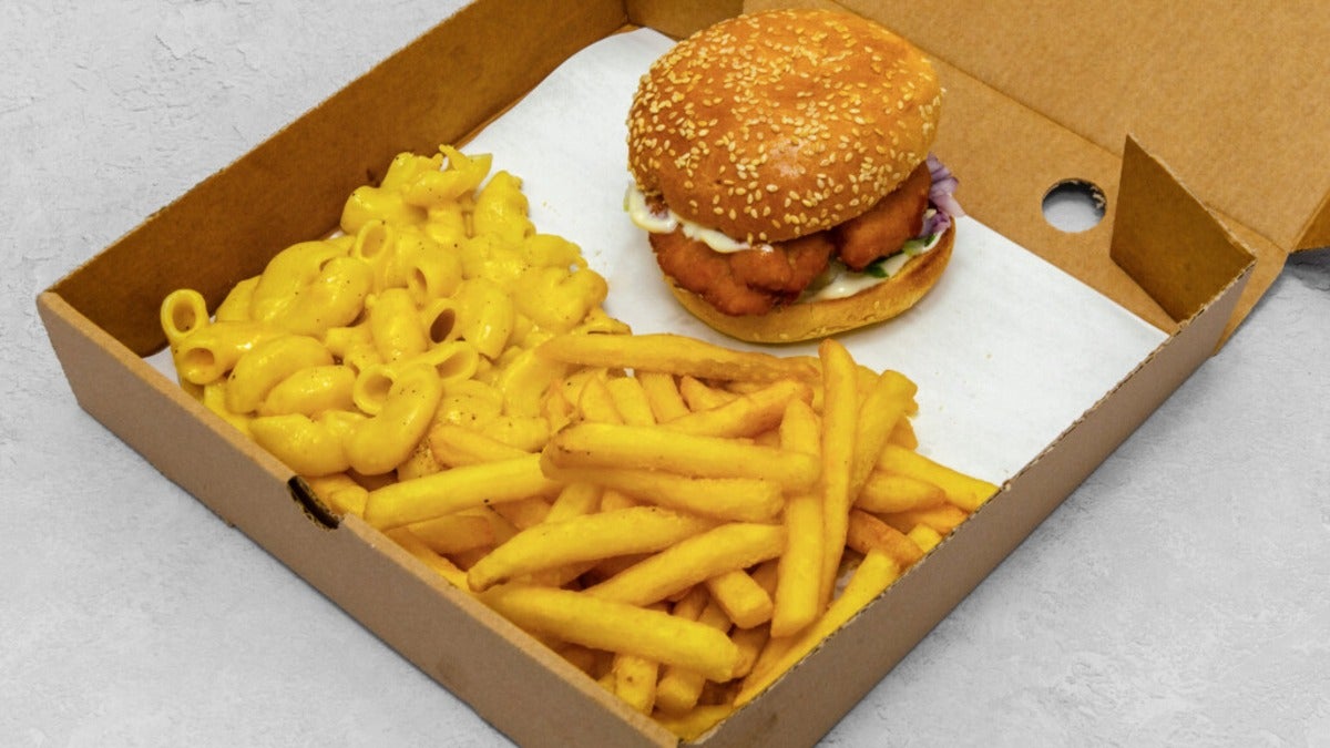 Freens Chicken Burger Box Meal