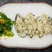 Creamy Twisted Mussels