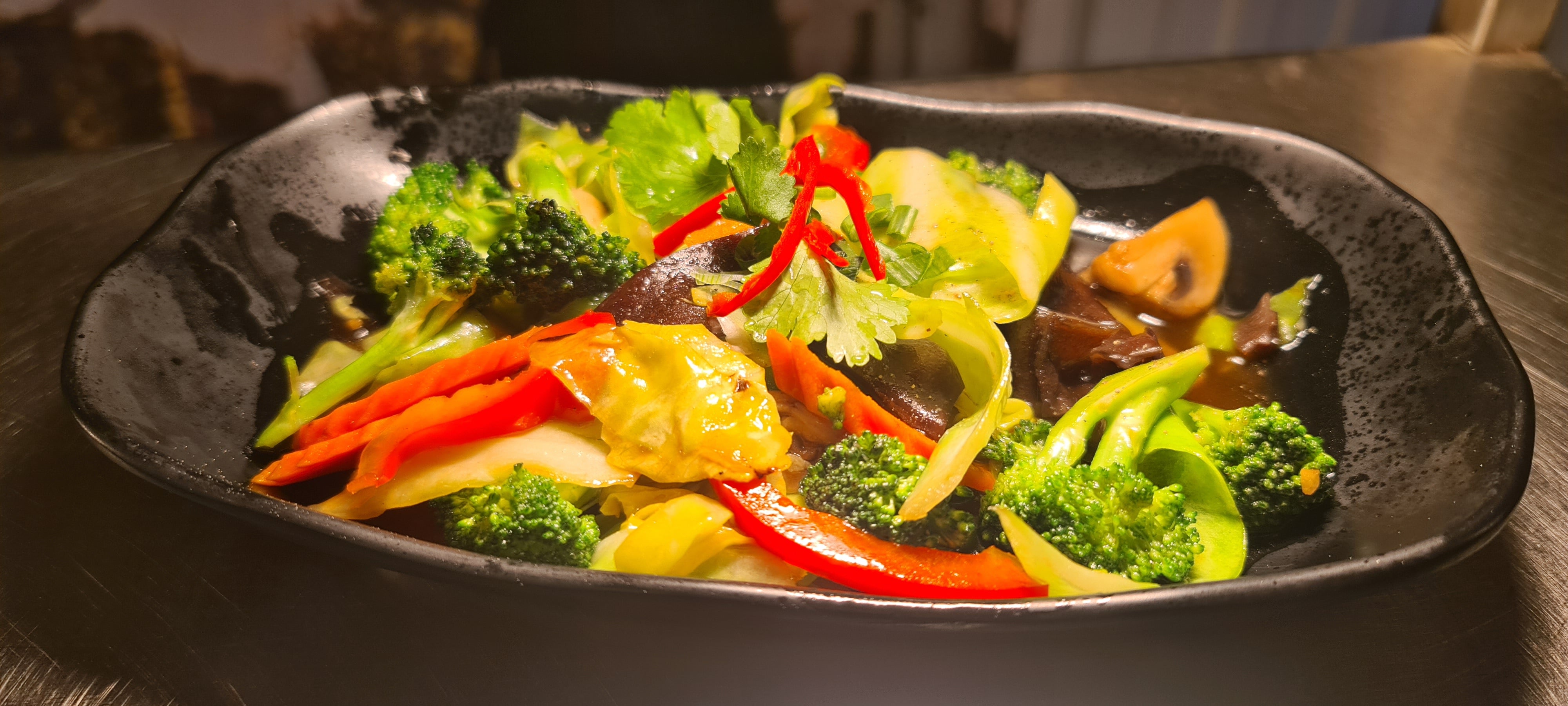 Oyster Stir-fried Vegetables