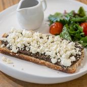 Feta & zaatar toast