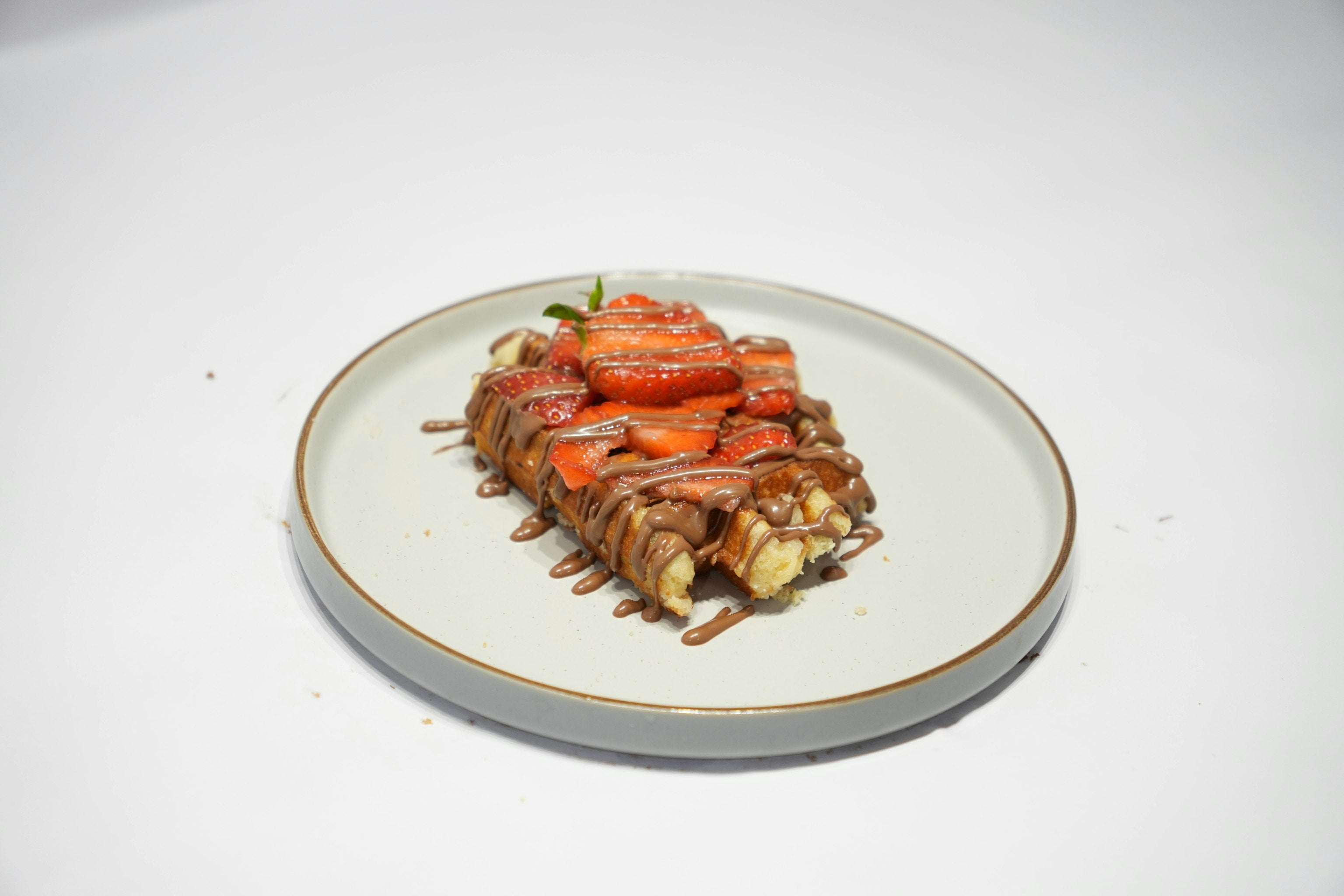 The Strawberry Belgian Waffle