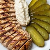 Chicken Shawarma Slices (Plate)