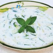 YOGHURT WITH CUCUMBER