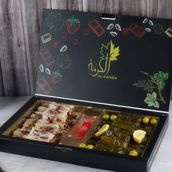 80 Pices Sour Vine Leaves And Chicken Meskhan Roll Box