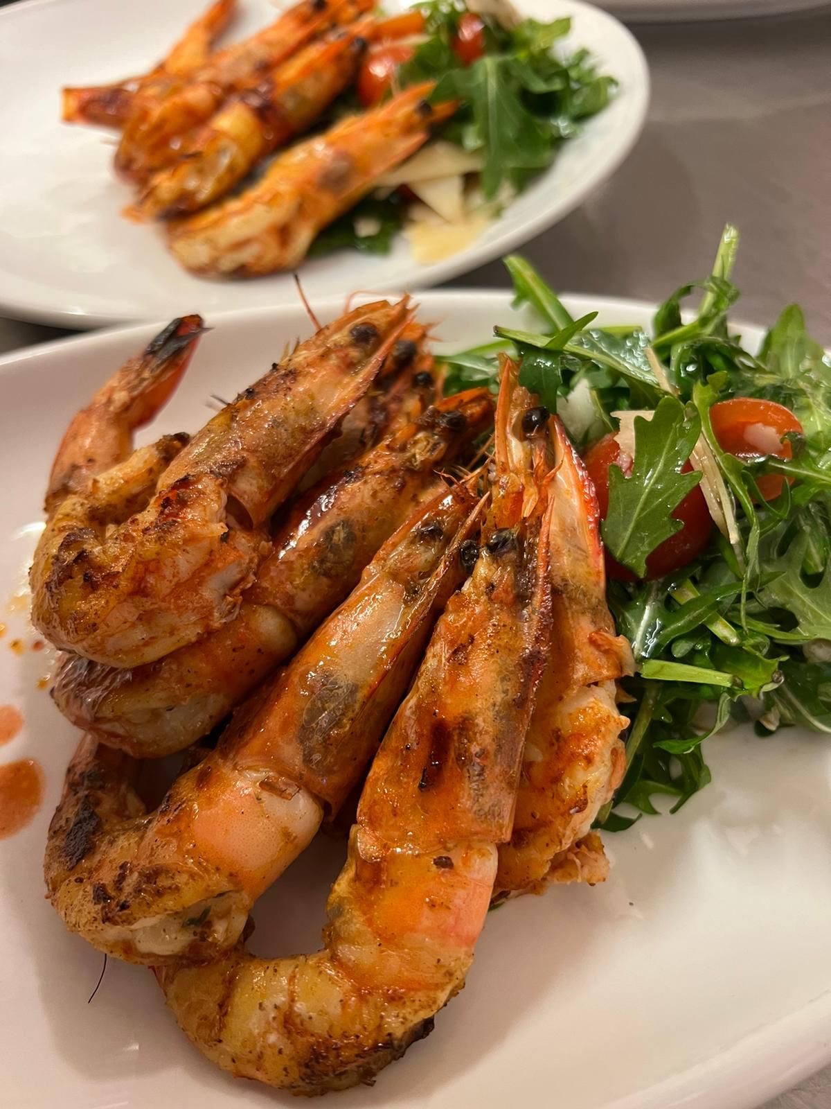 King Tiger Prawns Grilled