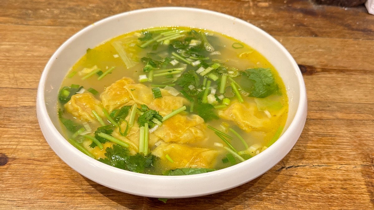 鸡汤抄手 Sichuan Chicken Soup Pork Wonton (6 Pcs)