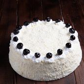 White Forest Cake
