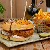 Breaded Buttermilk Chicken Burger