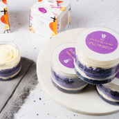 Ube Chunks Cake Jar
