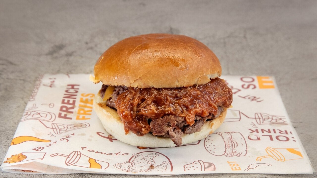 Double Cheese & Pulled Pork Smash