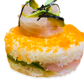 White Fish And Avocado Chirashi
