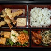 Ebi Tempura 3pcs Bento