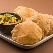 Poori Bhaji 3 Pcs