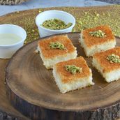 Kunafa With Cream