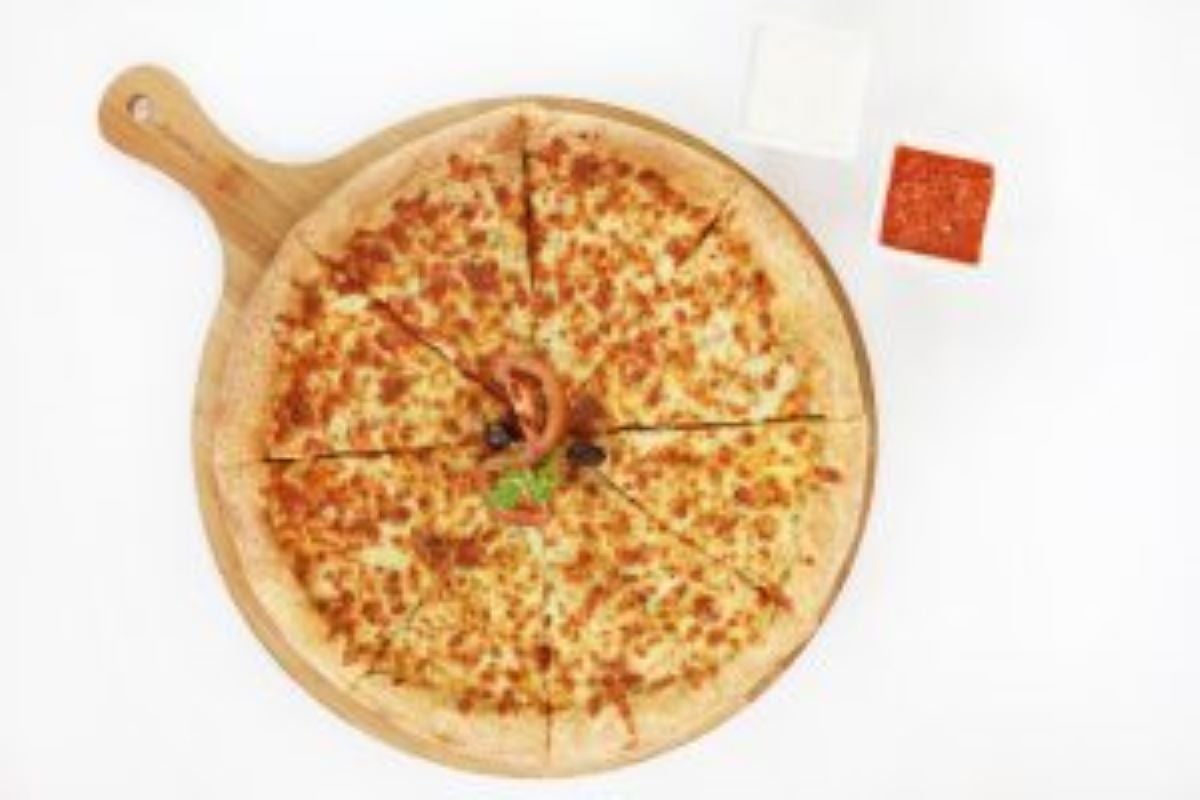 Cheesy Pizza Garlic Bread