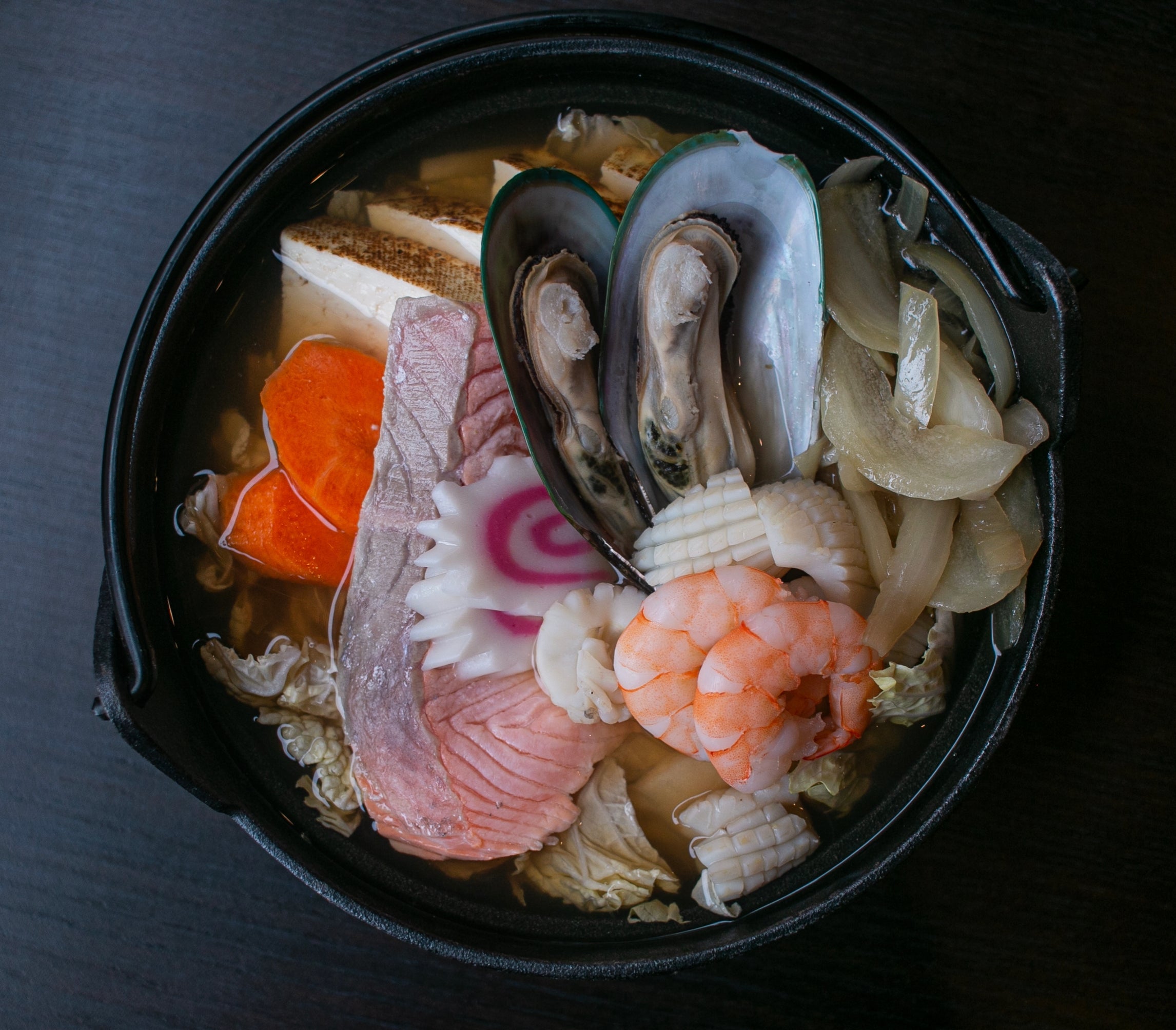 Seafood Pot in Bonito Soup 鰹魚湯海鮮鍋