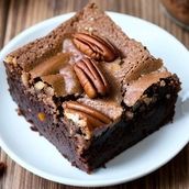 Pecan Topping Brownie