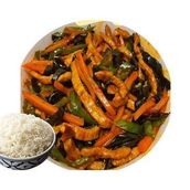 fish flavored shredded chicken rice