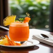 Orange Carrot Pineapple Juice