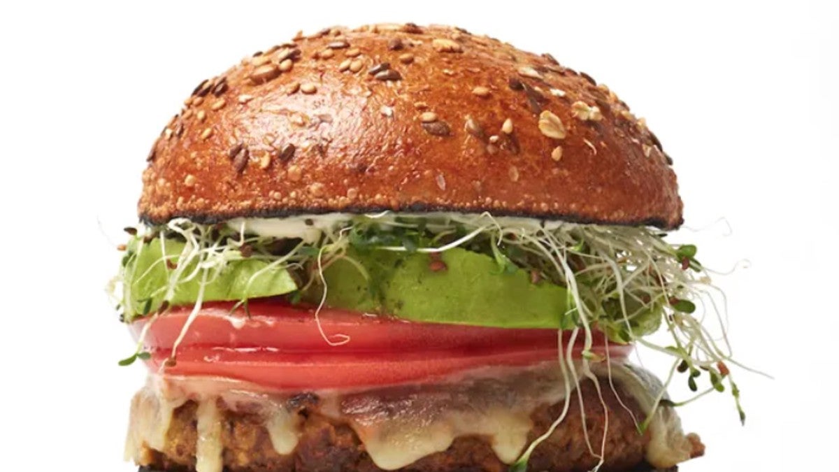 Veggie Burger (v)