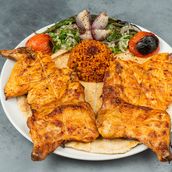 Whole Chicken On Charcoal