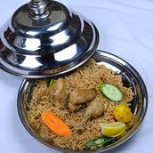 Chicken Kabsa Dish