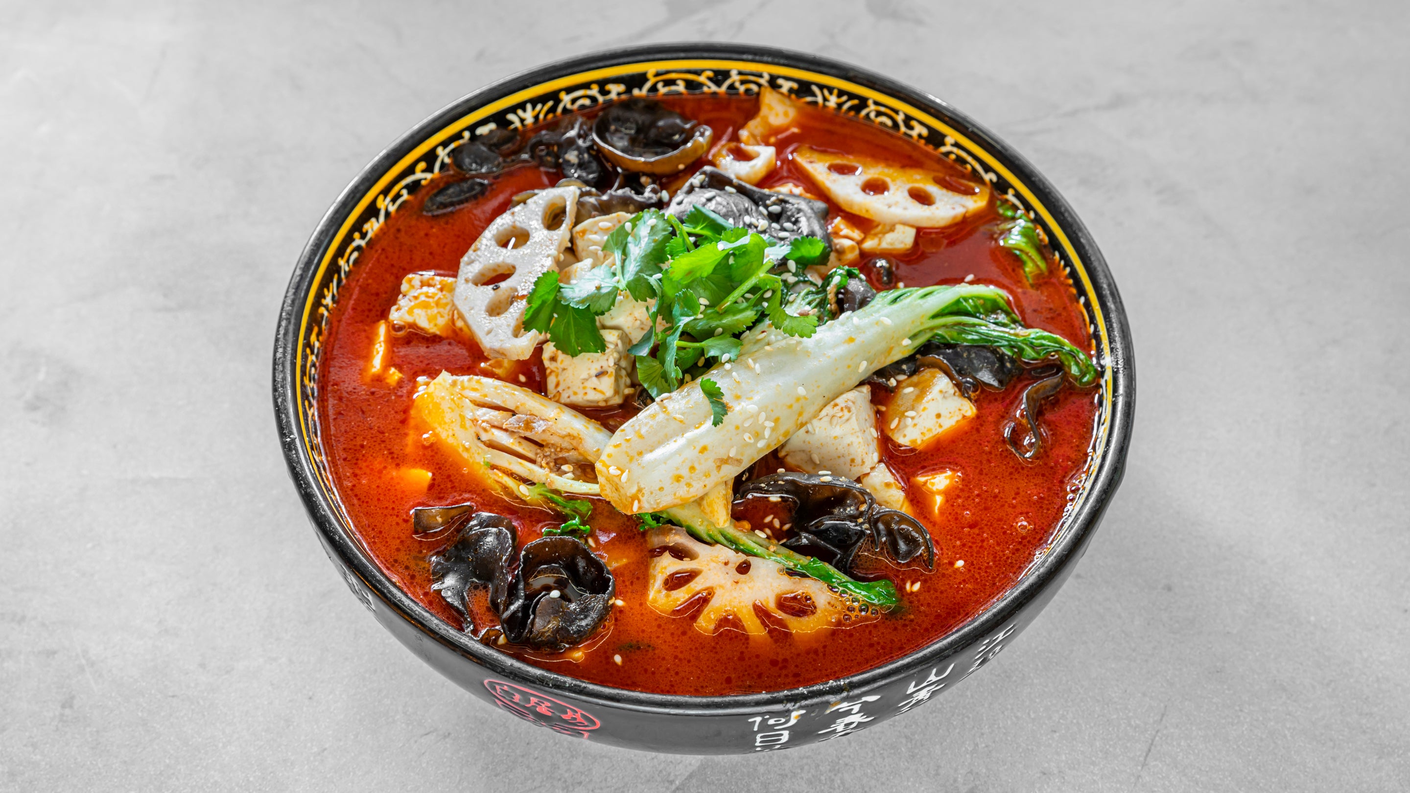 [3860] Vegetarian Mini Hot Pot Malatang 素食麻辣烫