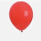 Red Helium Balloon.