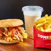 Chicken Doner Sandwich Combo