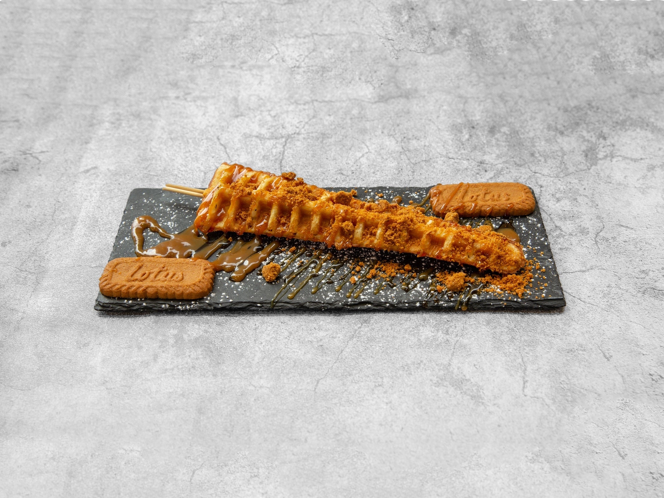 Lotus Biscoff Waffle Pop