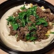 Hummus With Meat