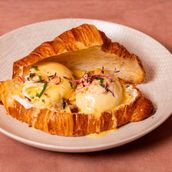 Eggs Benedict Croissant