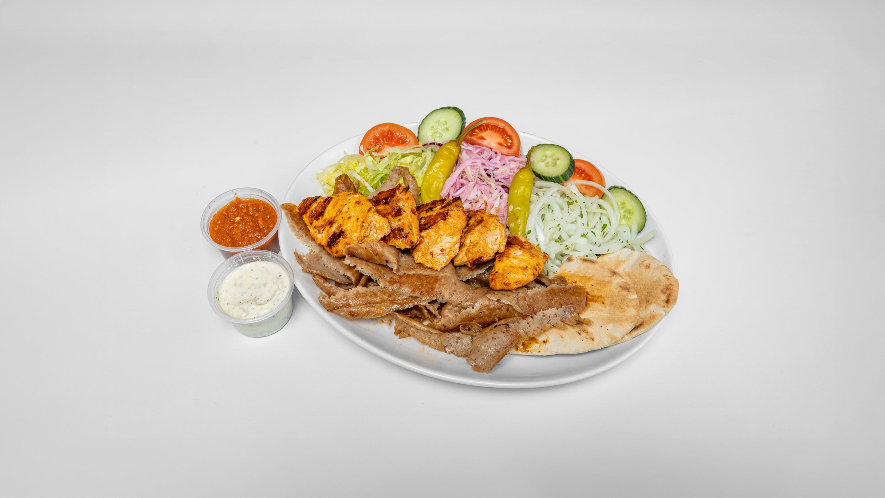 12- Chicken Shish & Lamb Doner