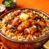 Butter Chicken Biryani 