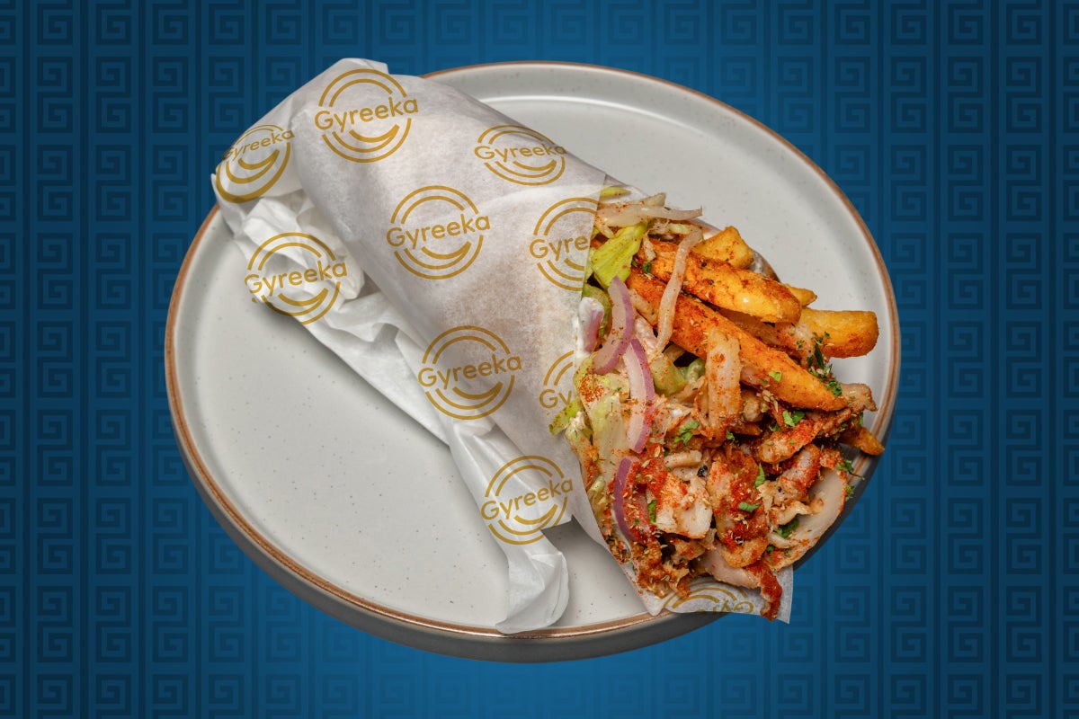 Gyreefic Chicken Gyros Wrap ����