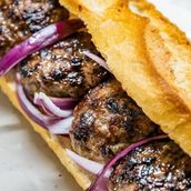 Grilled Kofte Sandwich