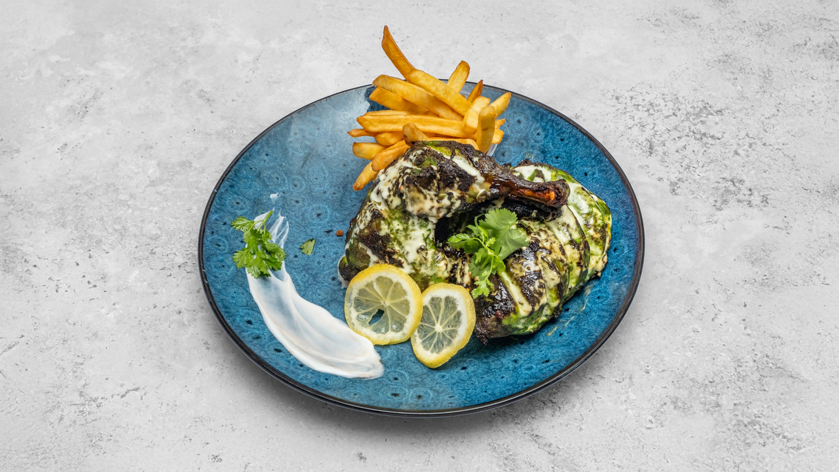 Quarter Creamy Green Chicken