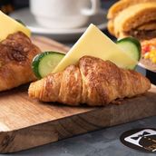 Cucumber Cheddar Cheese Croissant