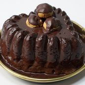 Lava Nutella Custard Cake