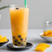 Mango Boba Fruit Tea