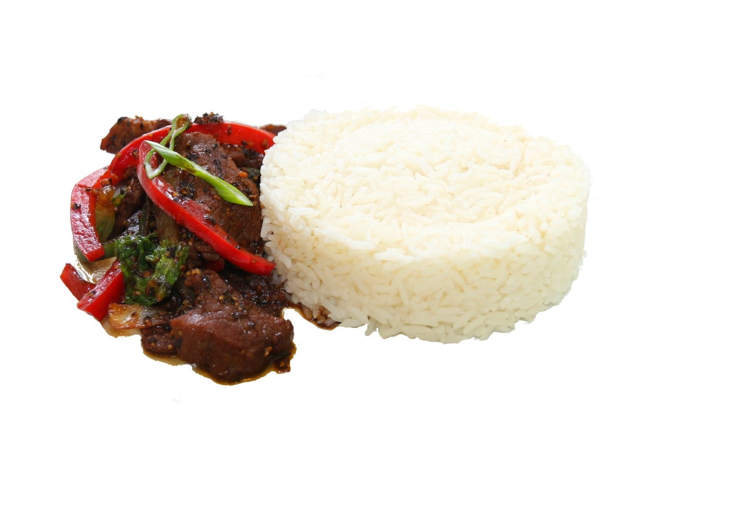Beef Black Pepper Sauce with Green Peppers 黑胡椒炒牛肉