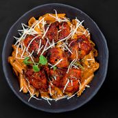 Mini Butter Chicken Pasta