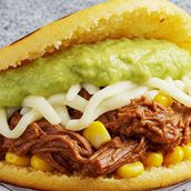 Arepa Style Pulled Beef