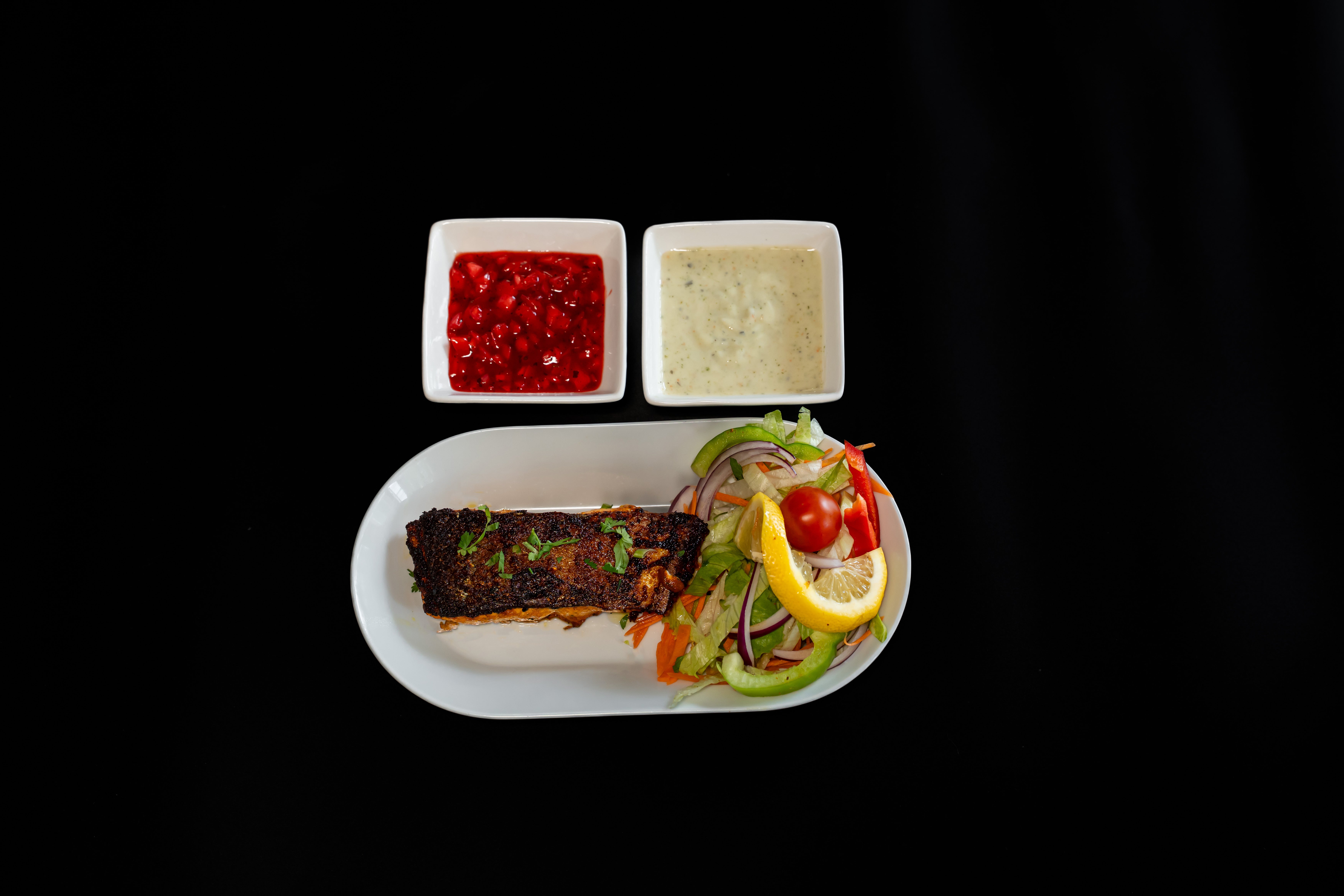 Salmon Tikka Starter