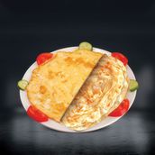 Poratta W. Omelette